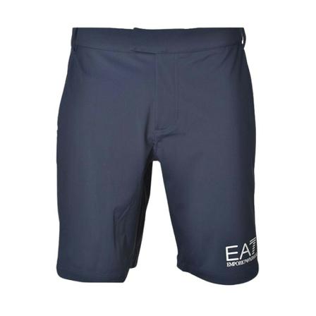 Emporio Armani EA7 Logo stretch shorts Blå, Dame