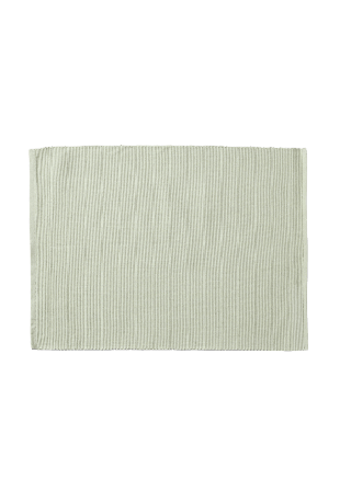 Åhléns Home Bordstablett RIPS, 2-pack Bordstextil Grön ONESIZE