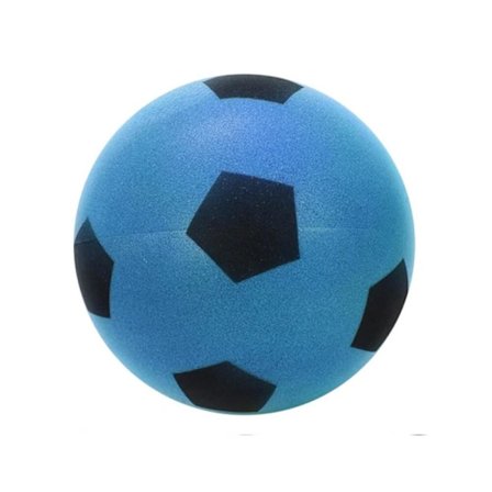 Blød fodbold til indendørs brug, størrelse 5, svampefodbold, skumfodbold, blød svampeskumfodbold, lydløs træningsbold