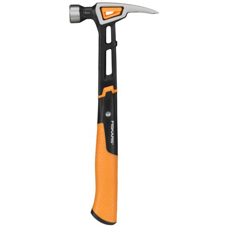 Fiskars IsoCore Tømrerhammer M, 16oz, Håndværktøj