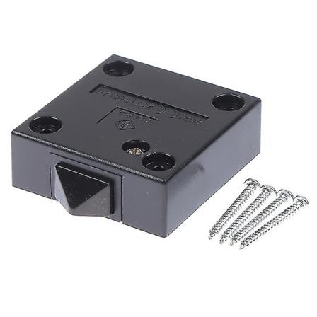 Skapdørbryter Garderobelysbryter Skapdørbryter Skapdørtrekk Black