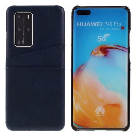 Dual Card kuoret - Huawei P40 Pro - Sininen Blue