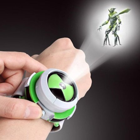 Anime Projektor Klokker Ben 10 Omnitrix Jordens Beskytter Alien Force Barn Wrist Watch Leke for Barn Gave Db