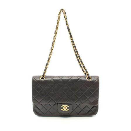 Chanel Vintage Pre-owned Shoulder Väska svart, Dam Vintage Väskor, Dam, Storlek: ONE SIZE