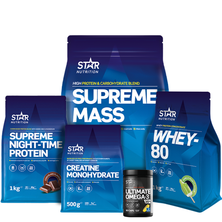 Star Nutrition Vægtøgningspakke - Bodyman.dk