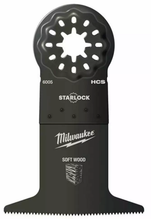 Milwaukee 48906505 Innstikksagblad 65 x 42 mm, Starlock, 50-pakk, Maskintilbehør & forbruk