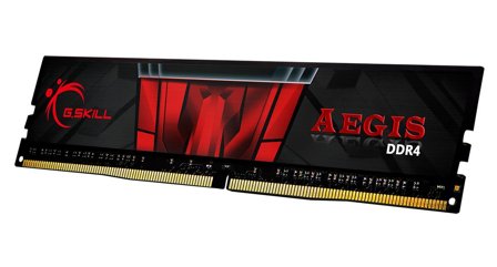 G.SKILL AEGIS - DDR4 - sett - 64 GB: 4 x 16 GB - DIMM 288-pin - 3200 MHz / PC4-25600 - ikke-bufret