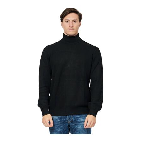Armani Exchange, Turtlenecks Zwart, Heren, Maat:L