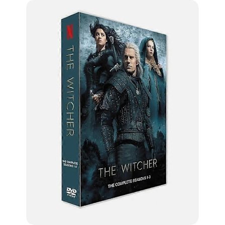 The Witcher Säsong 1-3 engelsk version DVD TV-serie 9-Disc Ny Box Set