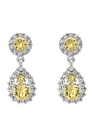 LILY AND ROSE - Sofia Earrings - Crystal Citrine - Kläder - - Bubbleroom