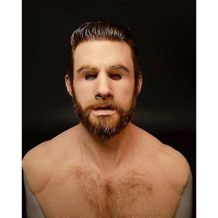 Herre Ansigtsmaske Udklædningsrekvisit (FMY) Hår