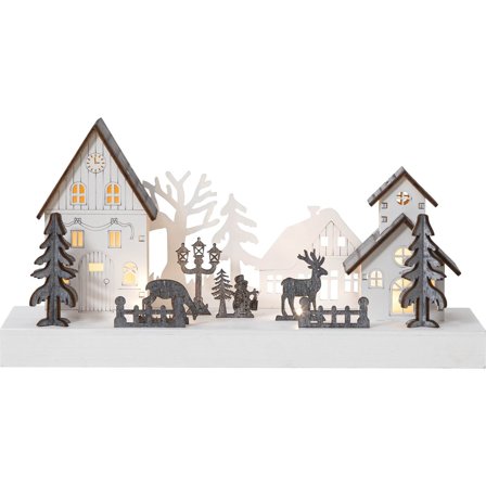 Star Trading - Dekorasjonsfigur 270-67 Fauna 28x14cm Hvit