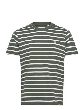 Ss Breton Tee W Stic T-shirts Short-sleeved Monivärinen/Kuvioitu Original Penguin