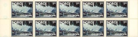 Norge 1977 - AFA 756Co-756Cn - Frimærkehæfte - Postfrisk