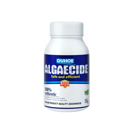 50g Algeremover De-mosser akvarium algerensfjernelspotion i