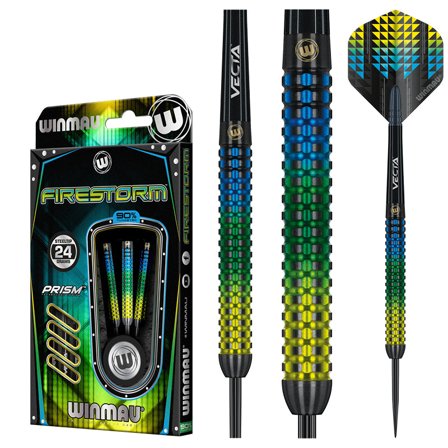 Winmau Firestorm Steel Tip Darts 24g