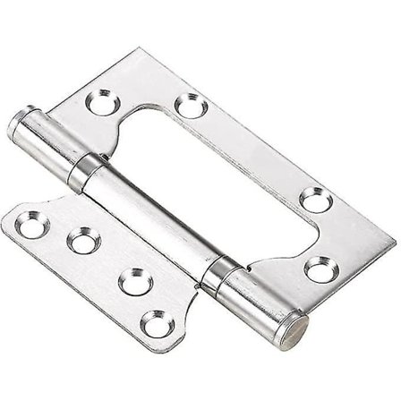 4 stk. Heavy Duty Små Flush Hengsler i Rustfritt Stål for Skapdør