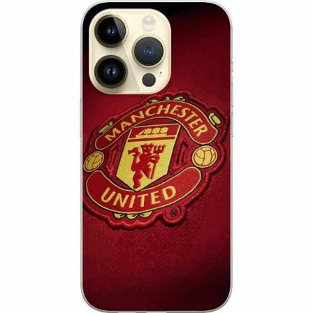 Apple Iphone 14 Pro Genomskinligt Skal Manchester United Fc