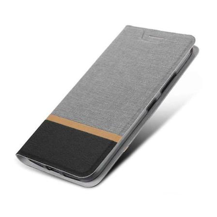 Skyddande Pu Case För Moto G7 Power Grey