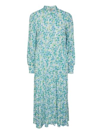 Yasalira Ls Long Shirt Dress S. Noos YAS Blue