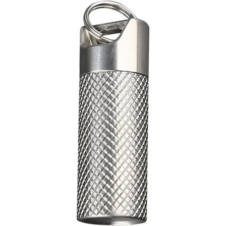 1 x 3,5 x 1,2 cm Titanium Mini Mental Pilleæske - Pilleæske - Medicinæske -