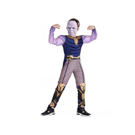 Thanos Deluxe Maskeraddräkt Halloween multifärg 116