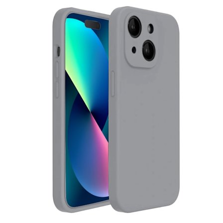 iPhone 13 Matt Grå Skal - Med Kameraskydd