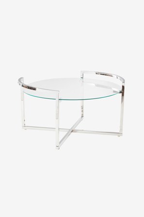 Jotex - Sofabord Ø 76 Cm Krom - IGGY - Kjøp Sofabord hos Jotex