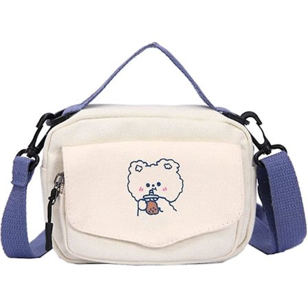 Kukkaro-olkalaukku Kawaii-lompakko Kawaii-olkalaukku Kawaii-samettikukkaro Mini