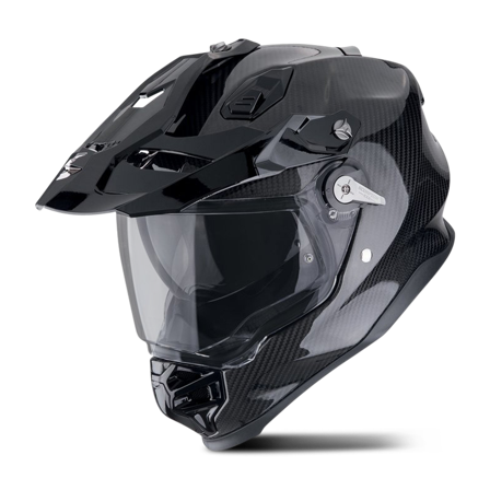Casco Adventure Scorpion ADF-9000 Carbon Air Negro M