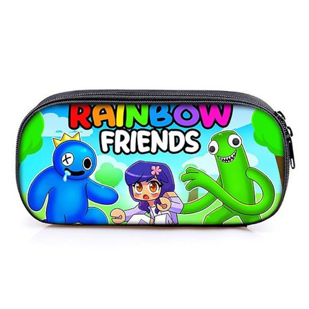 Barn Roblox Rainbow Friends Pennfodral - Skolväska med dragkedja, pennfodral, Present B