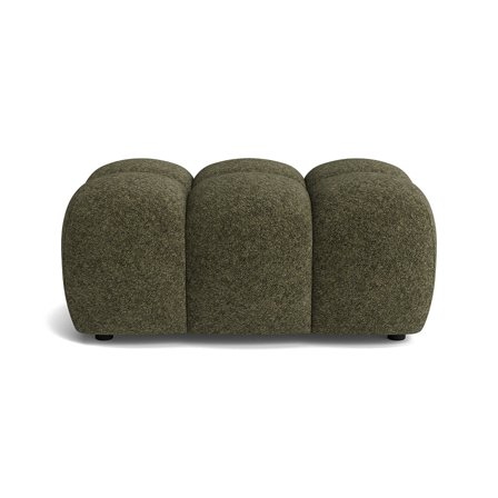 Puffy puf, 64x95 - Genesis Grøn - 95x64x40 - Puf