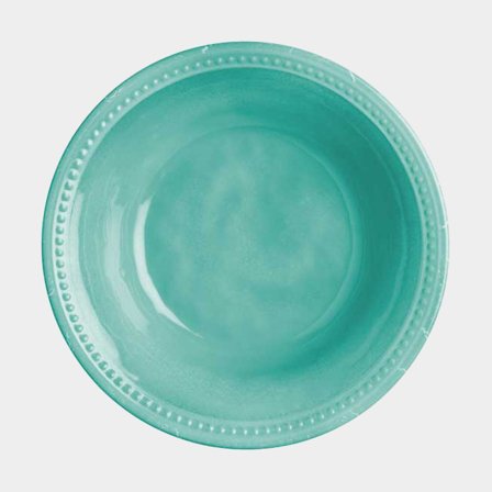 Syvät melamiiniastiat Marine Business Harmony Acqua, turkoosi, 21 cm, 6-pack