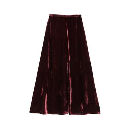 Forte Forte, Maxi Skirts Rood, Dames, Maat:S,Polyamide