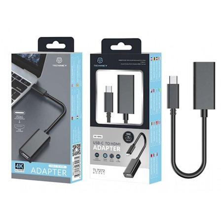 4K & 2K Klarhet Smart USB-C till HDMI Adapter