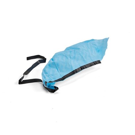 ESD shoe cover, 50-pack, non-woven, one-size-fits-all, blue