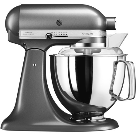 Kitchenaid Artisan KSM175EMS -yleiskone hopeanharmaa