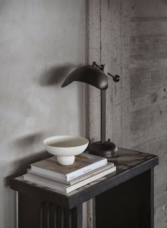 Stingray bordlampe H53 - bronse