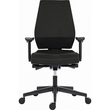 Kontorsstol - Powerton skrivbordsstol Ergonomisk skrivbordsstol Sima, svart