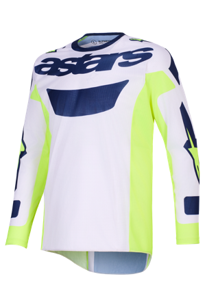 Crosstrøje Alpinestars Racer Air Riway Grå/Gul/Blå XL