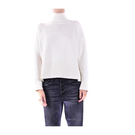 Dondup, Turtleneck Wit, Dames, Maat:XS