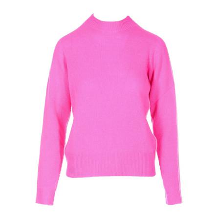 Essentiel Antwerp Round-neck Knitwear , Paars , Dames , Maat: S Truis