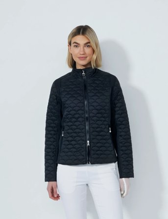 Daily Sports Quilt Padded Jacket - Black - XS