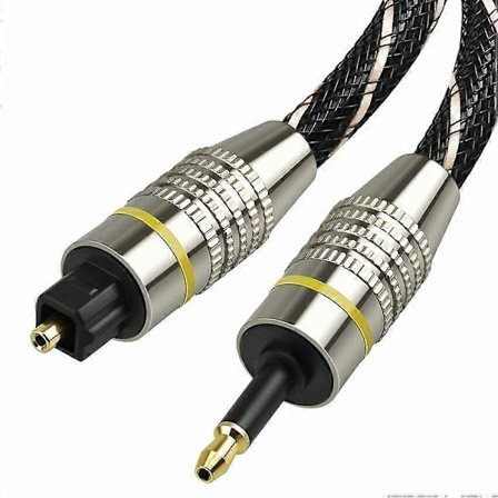Digitalt ljud Toslink till Mini Toslink-kabel 3,5 mm SPDIF optisk kabel 5M