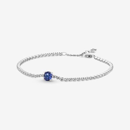 Pandora – Glitrende Pavé Tennisarmbånd – Sterlingsølv