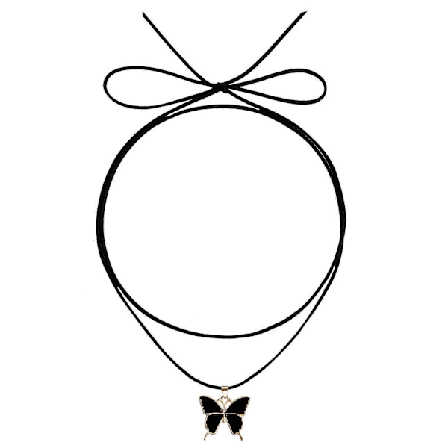 Elegant Love Lock Halskjede Femtagget Stjerne Anheng Kjeder Justerbar