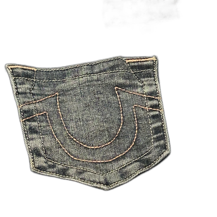 True Religion low waist bootcut jeans blå