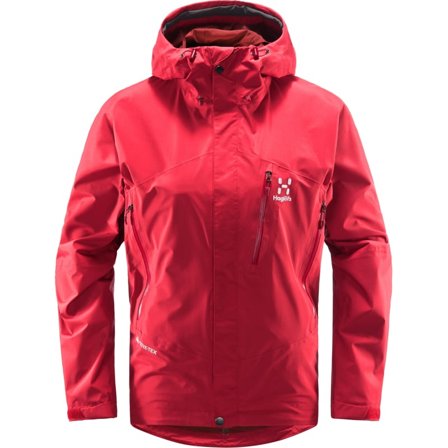 Haglöfs Astral Gore-Tex Jacket Women Women shell jackets Red L