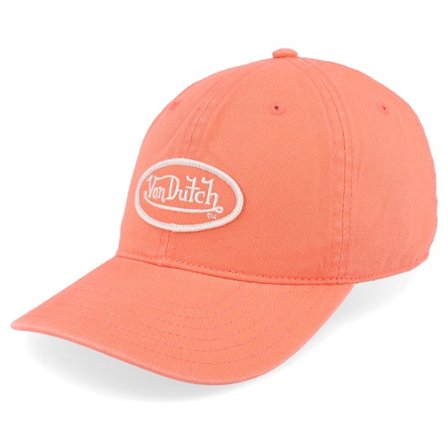 Von Dutch - Rosa unconstructed Keps - Kids Oval Patch Pink Dad Cap @ Hatstore