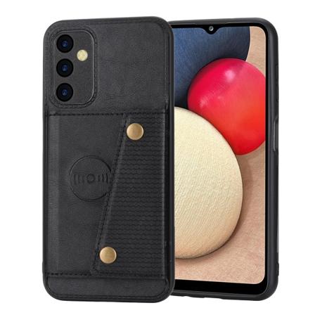 Lyxigt PC-läder Retro Flip Plånboksfodral för Galaxy A54 5G Black